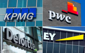 KPMG, PwC, Deloitte, and EY - The Big Four auditors.