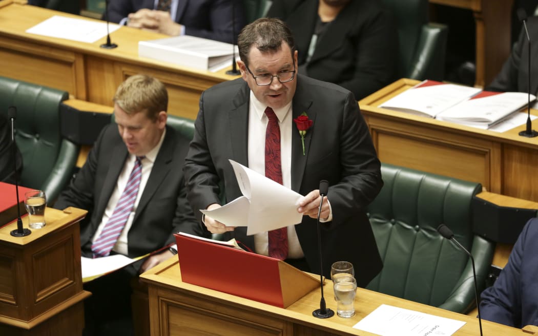 Grant Robertson delivers his 2018 Budget to Parliament.