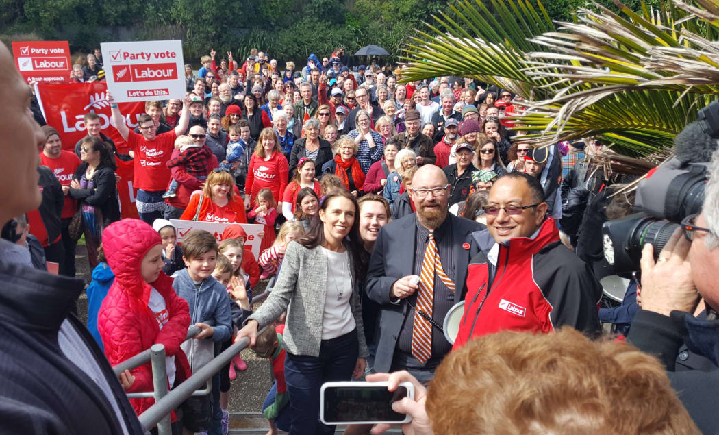 Ms Ardern said her political career began in New Plymouth.