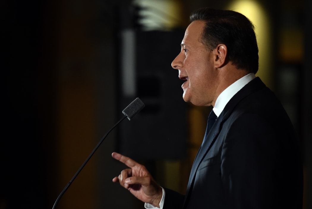 Panama President Juan Carlos Varela