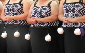 Photo of Kapa Haka perfrormers at Inside Out Arohata christmas concert