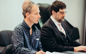 Nicky Hager at the Operation Burnham inquiry.
