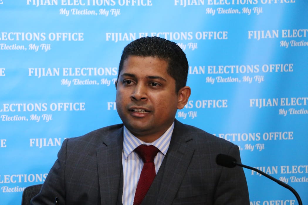Fiji's Supervisor of Elections Mohammed Saneem.