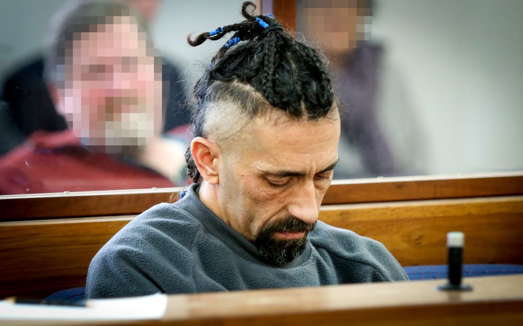 Jason Sutherland being sentenced.