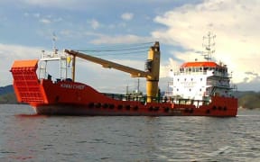 Nauru Shipping Line's charter vessel, Kiwai Chief.
