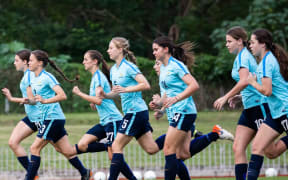 Australia's U-16 women's team the Junior Matildas.
