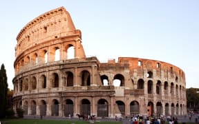 Colosseum or Flavian Amphitheatre built c70-82 AD, Rome, Italy, Europe.