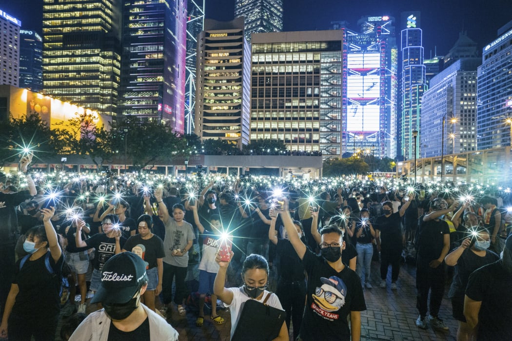 Hong Kong student leaders on Thursday announced a two-week boycott of lectures from the upcoming start of term, as they seek to keep protesters on the streets and pressure on the government.