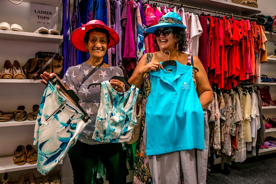 Serena Stevenson has been documenting op shoppers and volunteers who work in the stores.
