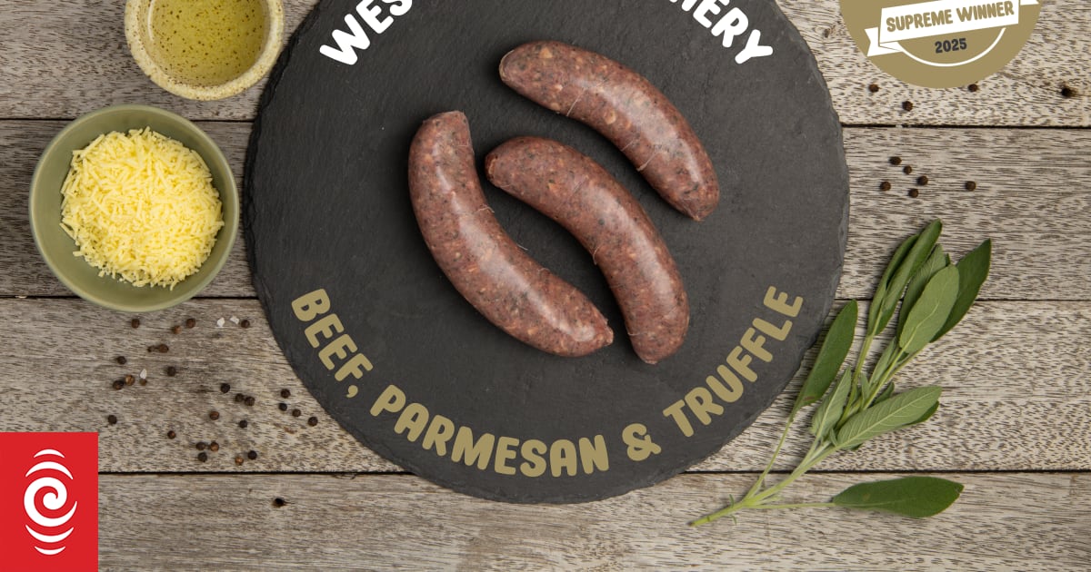 Butcher bags NZ's best sausage award for the fourth time