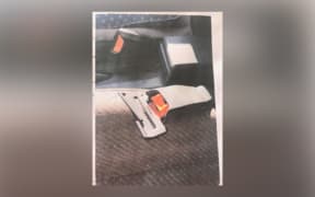 The belt buckle that broke in the fatal crash that claimed the life of William Bell.