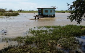 The settlement of Lovu, near Lautoka, is still without power or water following Cyclone Winston.