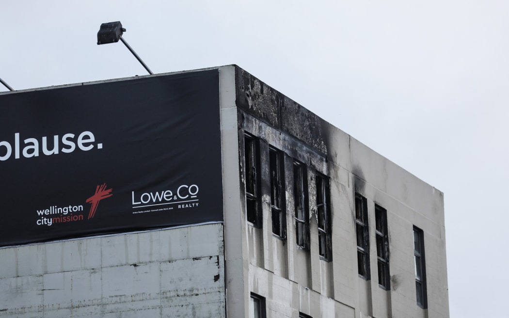 Loafers Lodge fire in Wellington