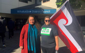 Most people who came to witness yesterday’s vote were in support of establishing Māori wards