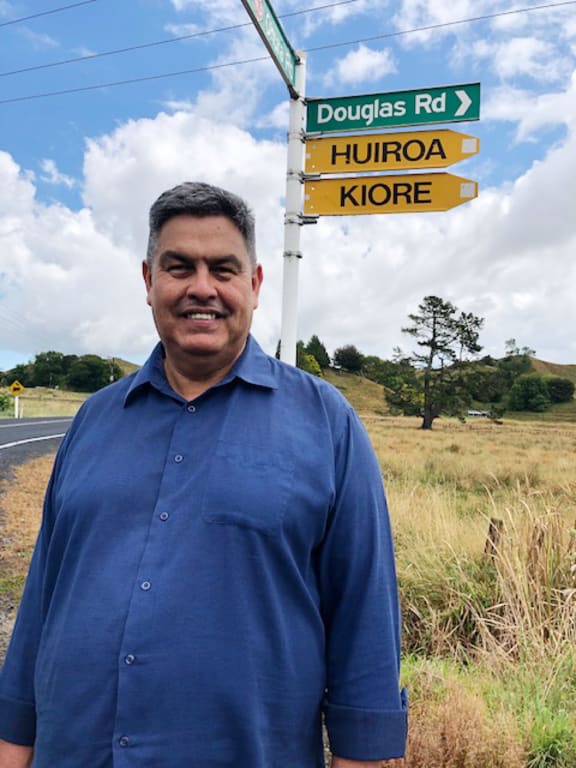 Ngati Maru lead negotiator Anaru Marshall, State Highway 43, Taranaki, February 2020