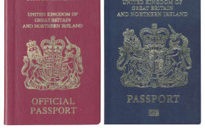 Blue passports, which were replaced in 1988 with a burgundy design, will make a return after Brexit.