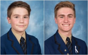 Brothers Matthew Hollander (left) and Berend Hollander have both died in hospital after suffering injuries from Monday's White Island eruption.