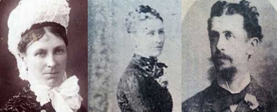 Mary Jane Milne, Charlotte Choyce née Milne and Henry Choyce.