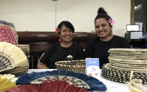 Emily Umu (right) with her mother, co-founders of Te Raraga