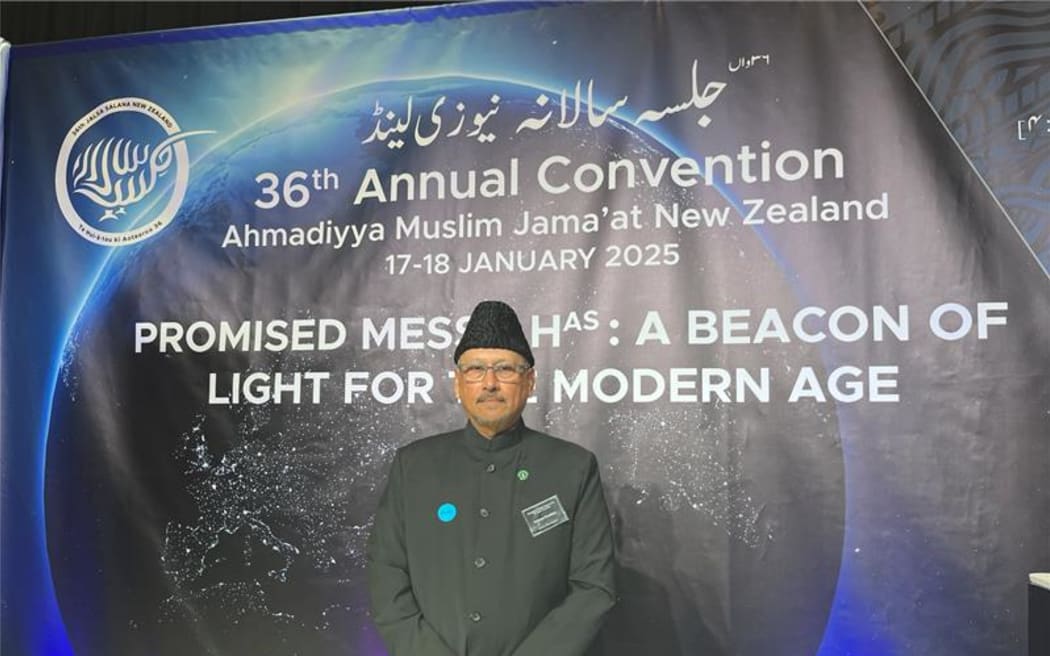 Bashir Ahmed Khan is the national president of Ahmadiyya Muslim Jamaat New Zealand.