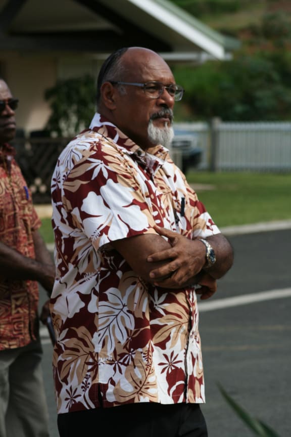 Former Vanuatu Prime Minister Edward Natapei