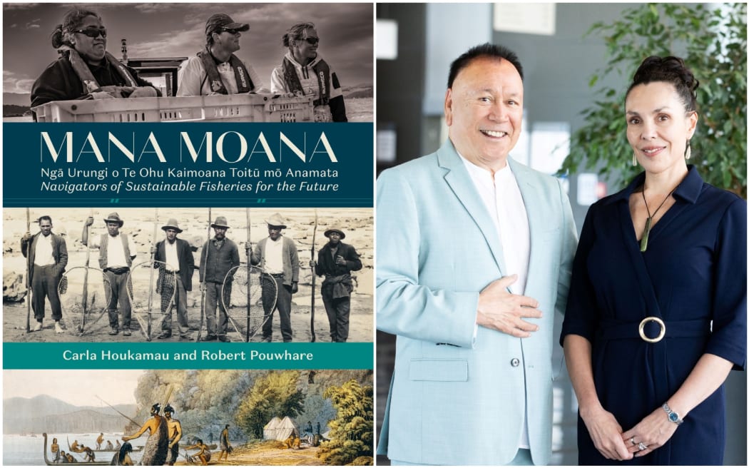 Robert Pouwhare and Carla Houkamau, authors of Mana Moana.