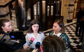Chloe Swarbrick and Marama Davidson