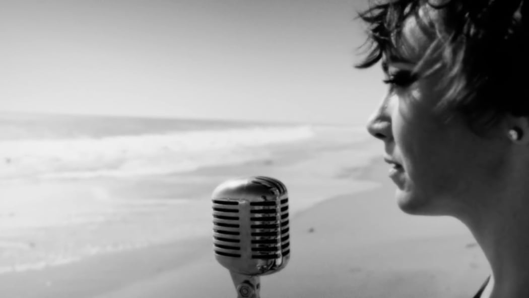 Inara George. Screenshot from her video for 'Release Me'.