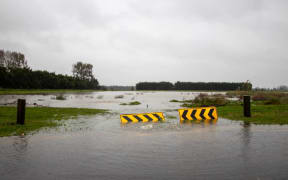 Flooding in the Waimakariri district following the 29 April to 2 May rain event.