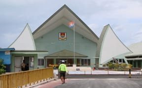 Parliament House in Kiribati