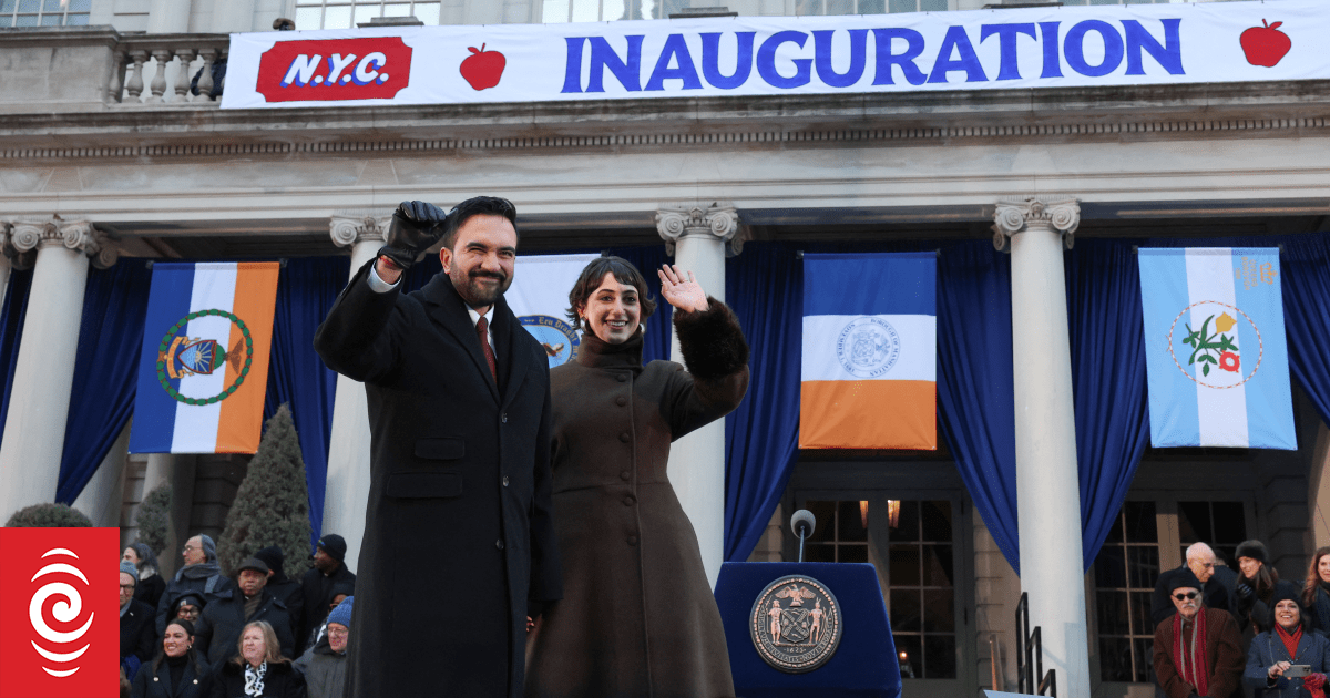 Watch: New York Mayor Zohran Mamdani pledges left-wing success