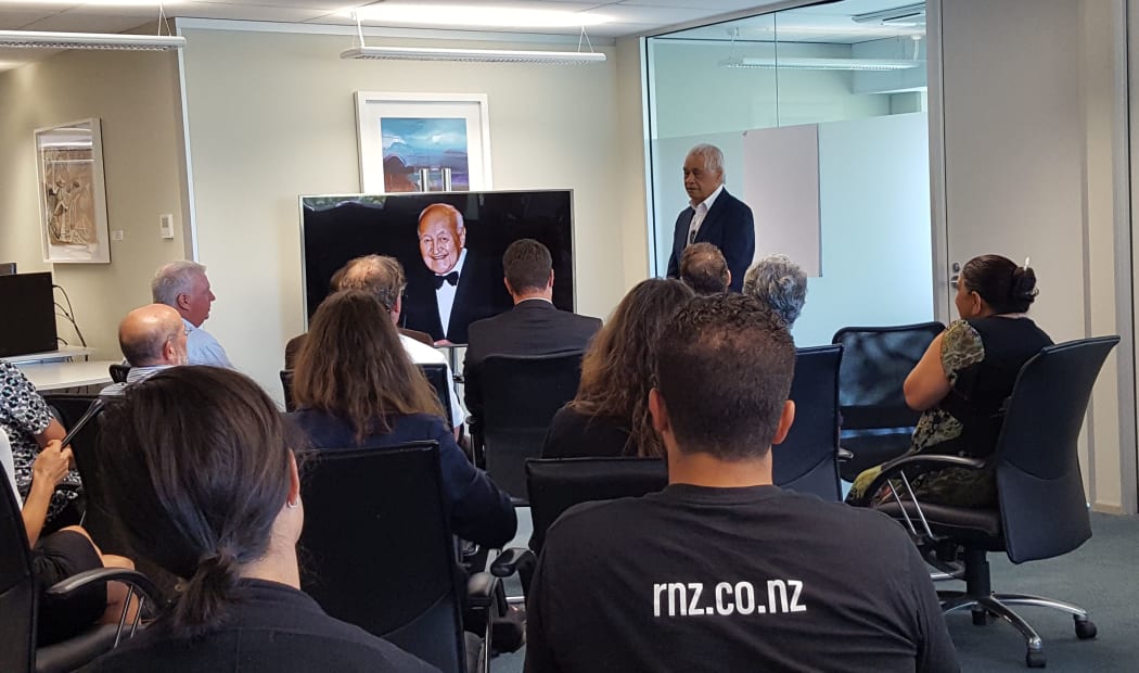 The launch of the internship.