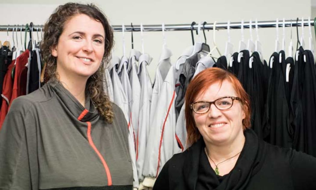 Space Between Project Lead Jennifer Whitty (left) and Operations Manager  Patricia Given.