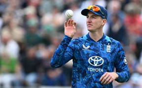 England's Harry Brook in the field during the first One Day International (ODI) cricket match between England and South Africa at Headingley, in Leeds, on September 2, 2025. (Photo by Oli SCARFF / AFP) / RESTRICTED TO EDITORIAL USE. NO ASSOCIATION WITH DIRECT COMPETITOR OF SPONSOR, PARTNER, OR SUPPLIER OF THE ECB