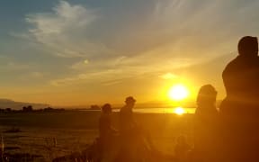 Sunset at Tahunanui Beach, Nelson - generic