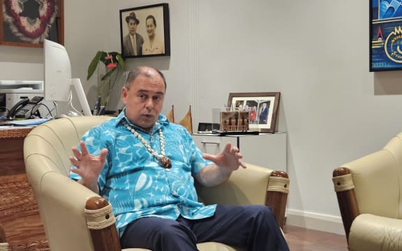 Prime Minister Mark Brown in Rarotonga ahead of the 52nd Pacific Islands Forum Leaders Meeting starting next week. 2 November 2023
