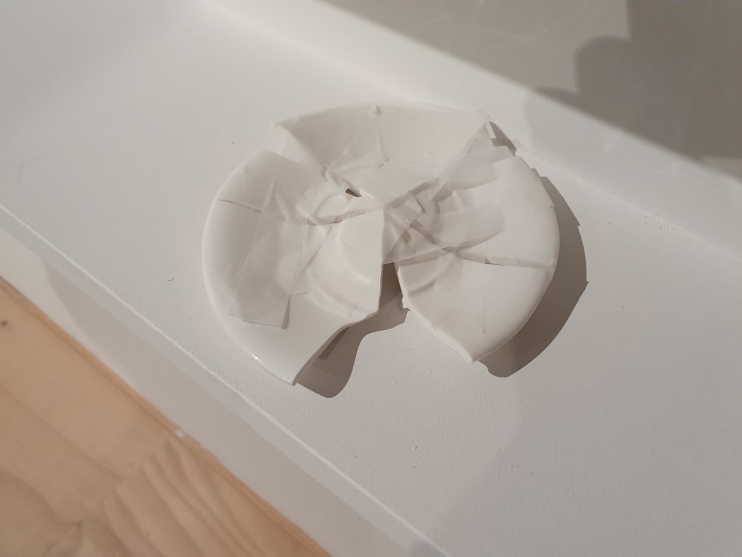 Yoko Ono's Mend exhibition in Whangārei.