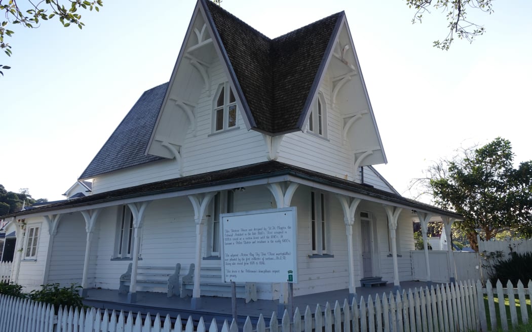 Russell's historic Custom House was built in the Victorian Gothic style in 1870.