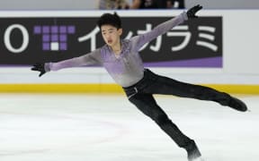 New Zealand figure skater Yanhao (Dwyane) Li.