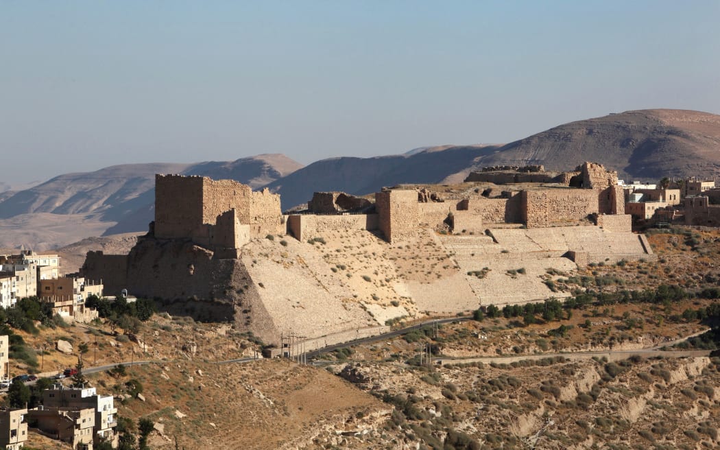 The medieval castle at Karak, southern Jordan.