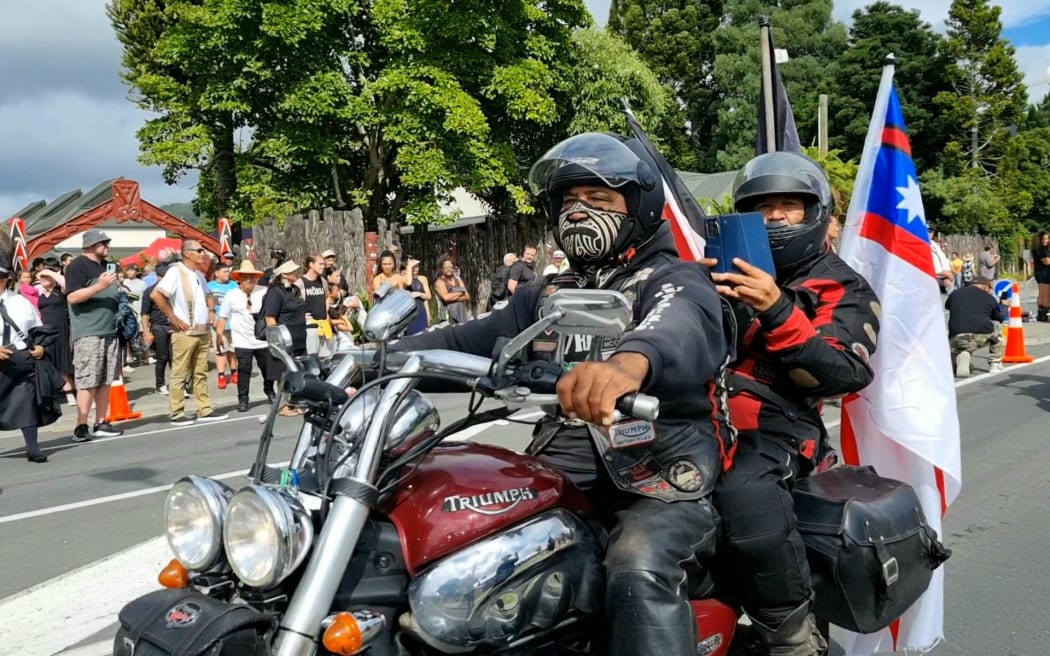 Thousands attended the nationwide Hui-ā-Iwi at Tūrangawaewae Marae in Ngāruawāhia.