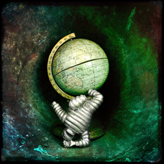 John Crawford - Michelin Man This Moment of Time