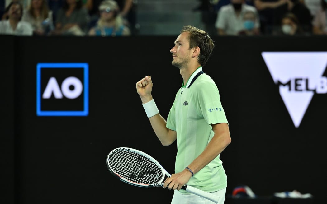 Russian tennis player Daniil Medvedev.