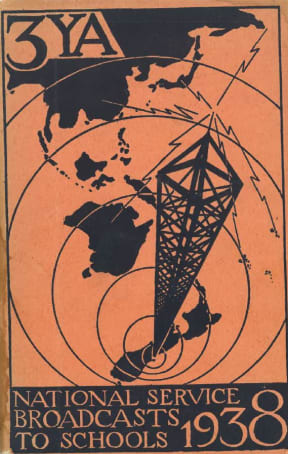 1938 Booklet for Broadcasts to Schools from 3YA Christchurch