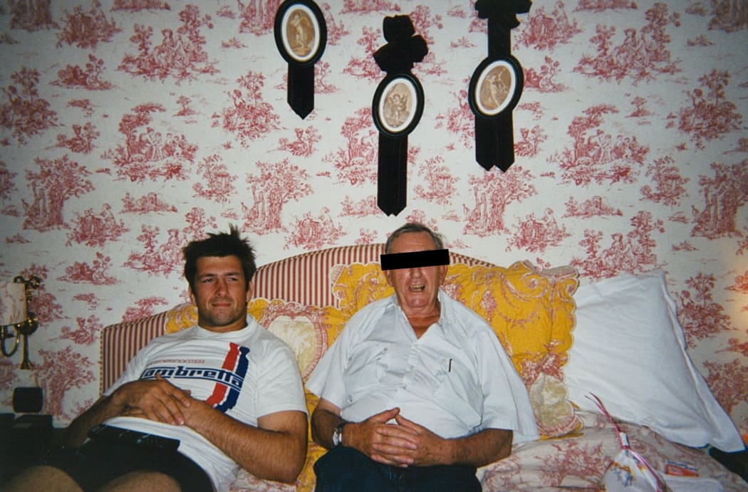 John Daniell and his step-father, Jim Stewart*.