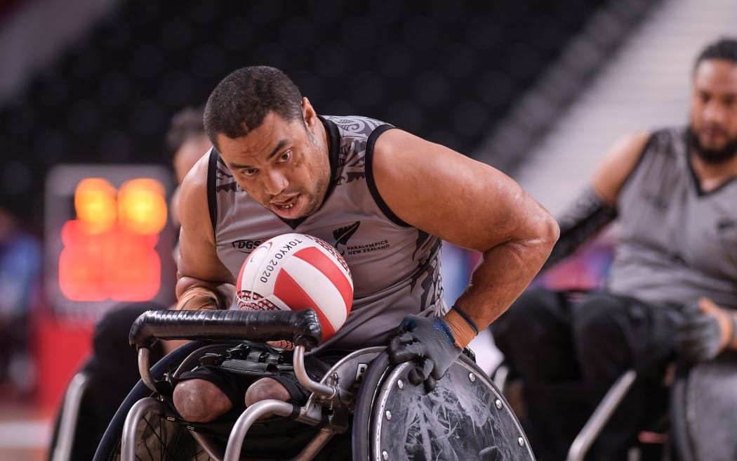 Barney Koneferenisi New Zealand Tokyo Paralympics.