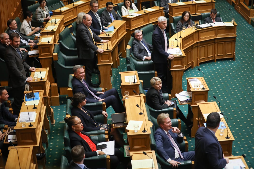 National MPs who interjected during a ruling are asked to stand, withdraw, and apologise as a group for shouting out in the House.