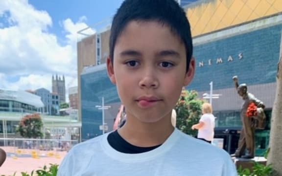 Caleb Cornelissen, 11, wants to see his grandparents Raymond and Merencia Cornelissen for Christmas, but their visa has been delayed since September