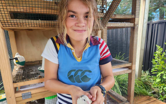 Hamish started farming quails for their eggs aged 11. He is saving the profits he makes after paying for his market stall and other outgoings like feed.