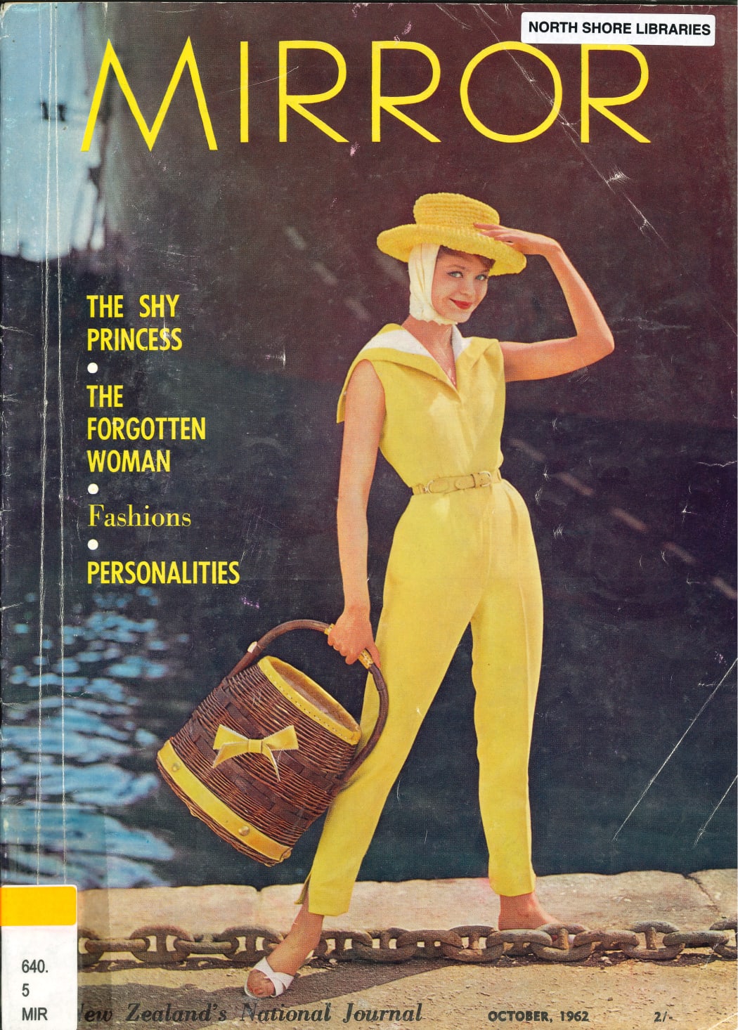 The mirror: the home journal of New Zealand. Auckland: Mirror Publishing Company, October 1962. Auckland Libraries Heritage Collections.